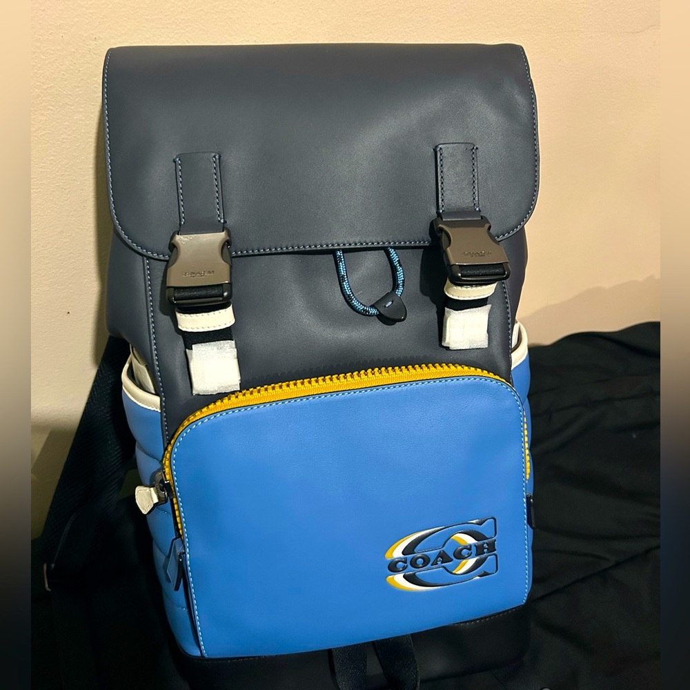 Midnight Blue Coach Bookbag